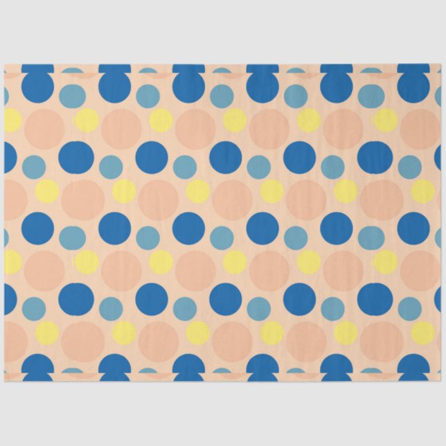 Papel De Seda Diseño de serie náutica floral 5 (Anverso)