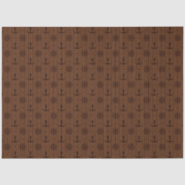 Papel De Seda Diseño de serie náutica oscura 7