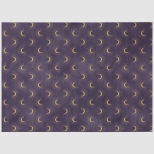 Papel De Seda Diseño de serie nocturna Purple Starry 15