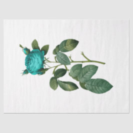 Papel De Seda Diseño de serie Rosa de época 124