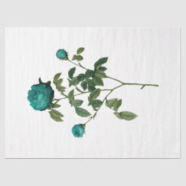 Papel De Seda Diseño de serie Rosa de época 128