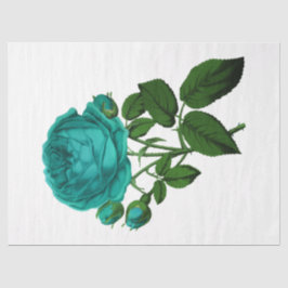 Papel De Seda Diseño de serie Rosa de época 132