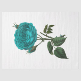 Papel De Seda Diseño de serie Rosa de época 137