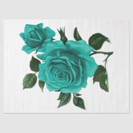 Papel De Seda Diseño de serie Rosa de época 140