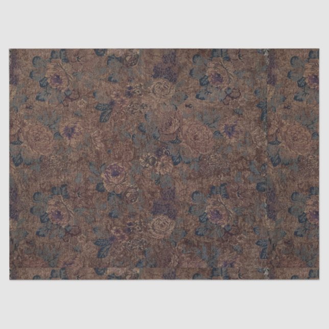Papel De Seda Diseño de tapices de época (Anverso)