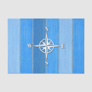 Papel De Seda Diseño de temática náutica