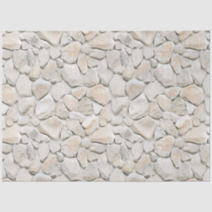 Papel De Seda Diseño de texturas de piedra blanca 2