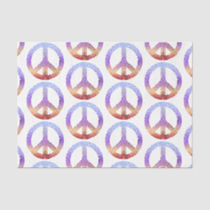 Papel De Seda Diseño de una serie de signos de paz en Bokeh 12
