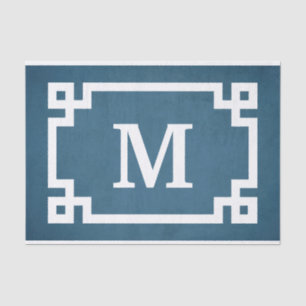 Papel De Seda Diseño del monograma