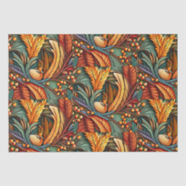 Papel De Seda Diseño del otoño del día de gracias