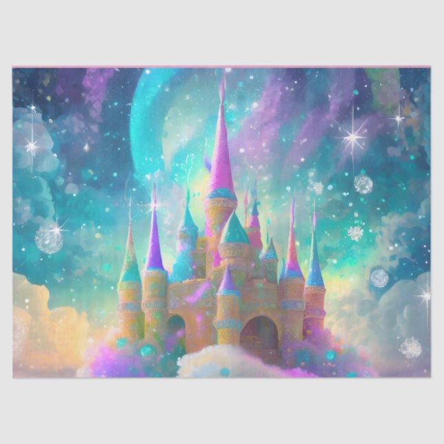 Papel De Seda Diseño del palacio (Anverso)