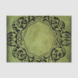 Papel De Seda Diseño elegante del estilo del Victorian del