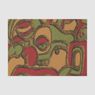 Papel De Seda Diseño exclusivo de jeroglíficos mayas