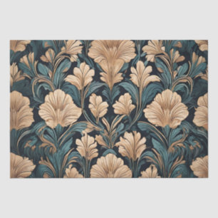 Papel De Seda Diseño floral Art Deco