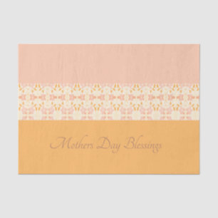 Papel De Seda Diseño floral de bonito