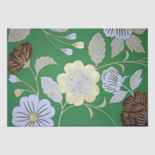 Papel De Seda Diseño floral japonés