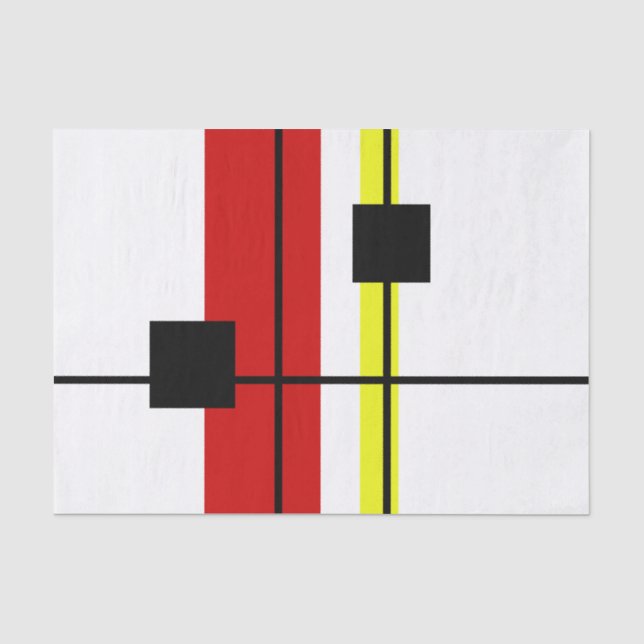 Papel De Seda Diseño geométrico (Anverso)