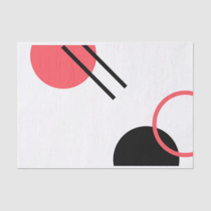 Papel De Seda Diseño geométrico moderno, sencillo, urbano y mode