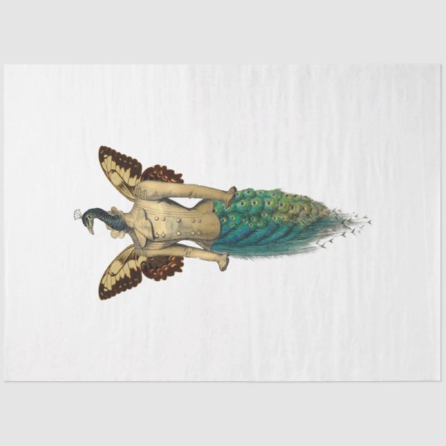 Papel De Seda Diseño Gold SteamPunk Series 4 (Anverso)