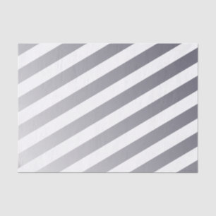 Papel De Seda Diseño gris y blanco plateado
