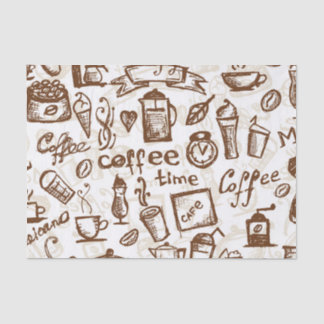 Papel De Seda Diseño hermoso del café express del café
