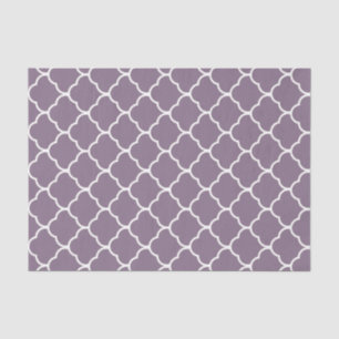 Papel De Seda Diseño marroquí elegante de la lavanda