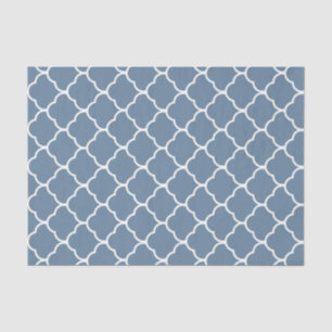 Papel De Seda Diseño marroquí elegante y gris francés