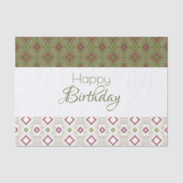 Papel De Seda Diseño Mini Floral