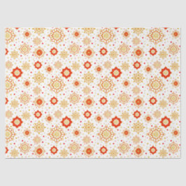 Papel De Seda Diseño moderno retro de mediados del siglo