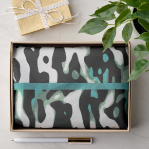 Papel De Seda Diseño MVB Cameo Masculino Verde 2
