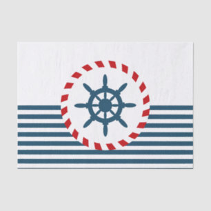 Papel De Seda Diseño náutico