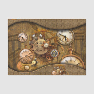 Papel De Seda Diseño noble maravilloso del steampunk