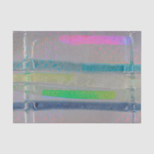 Papel De Seda Diseño psicodélico regalo de rayas de colores bril