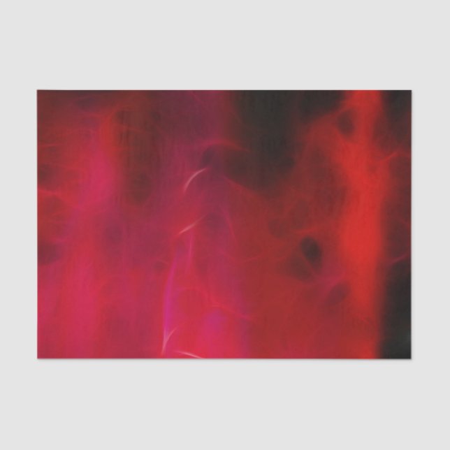 Papel De Seda Diseño Rojo Moderno (Anverso)