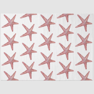 Papel De Seda Diseño Serie 12 de Conchas Marinas Acuarela Subacu