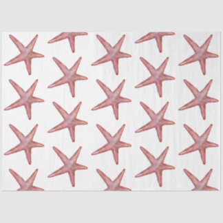 Papel De Seda Diseño Serie 12 de Conchas Marinas Acuarela Subacu
