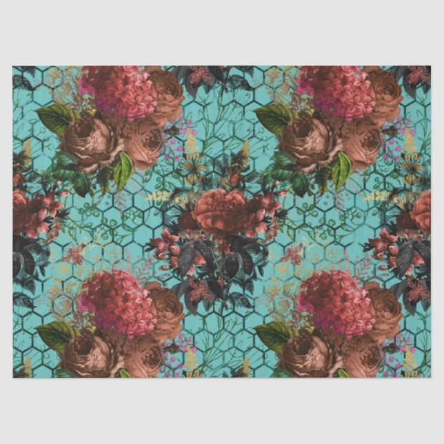 Papel de seda Diseño Serie Abeja del Bosque 24 (Anverso)