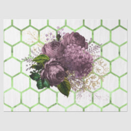 Papel De Seda Diseño Serie Abeja Jardín de Té 30