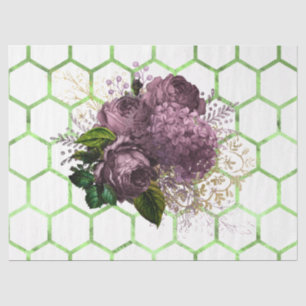 Papel De Seda Diseño Serie Abeja Jardín de Té 30