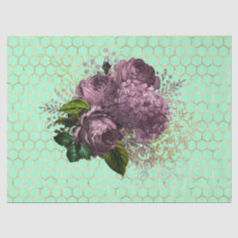 Papel De Seda Diseño Serie Abeja Jardín de Té 32