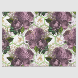Papel De Seda Diseño Serie Abeja Jardín de Té 40