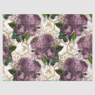 Papel De Seda Diseño Serie Abeja Jardín de Té 41