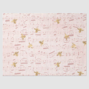 Papel de seda Diseño Serie Abeja Miel Vintage 3