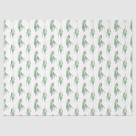 Papel De Seda Diseño Serie Acuarela Eucalipto 12