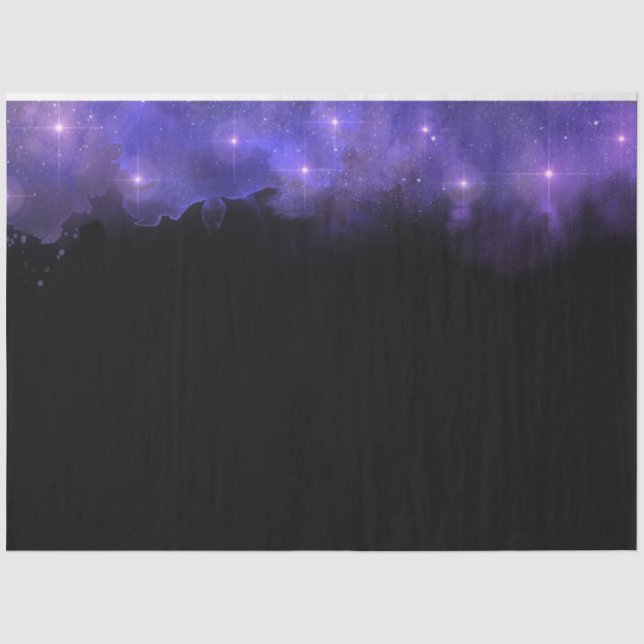 Papel De Seda Diseño Serie Frontera de Galaxias 7 (Anverso)
