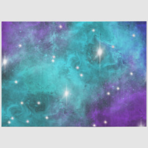 Papel de seda Diseño Serie Galaxia Azul 3