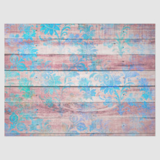Papel De Seda Diseño Serie Madera Shabby Chic 7