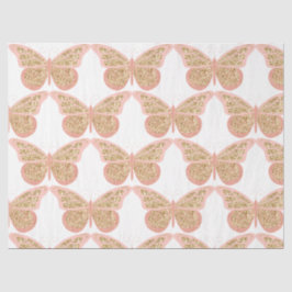 Papel De Seda Diseño Serie Mariposas Brillantes 1