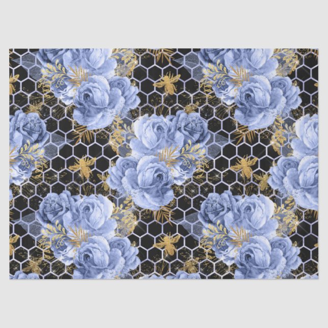 Papel de seda Diseño Serie Serenity Bee 30 (Anverso)