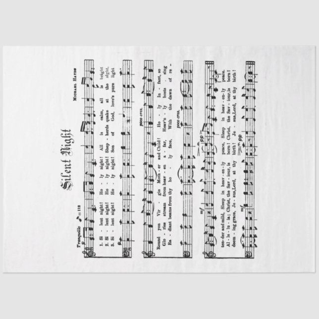 Papel De Seda Diseño vanguardista de la serie navideña 33 (Anverso)